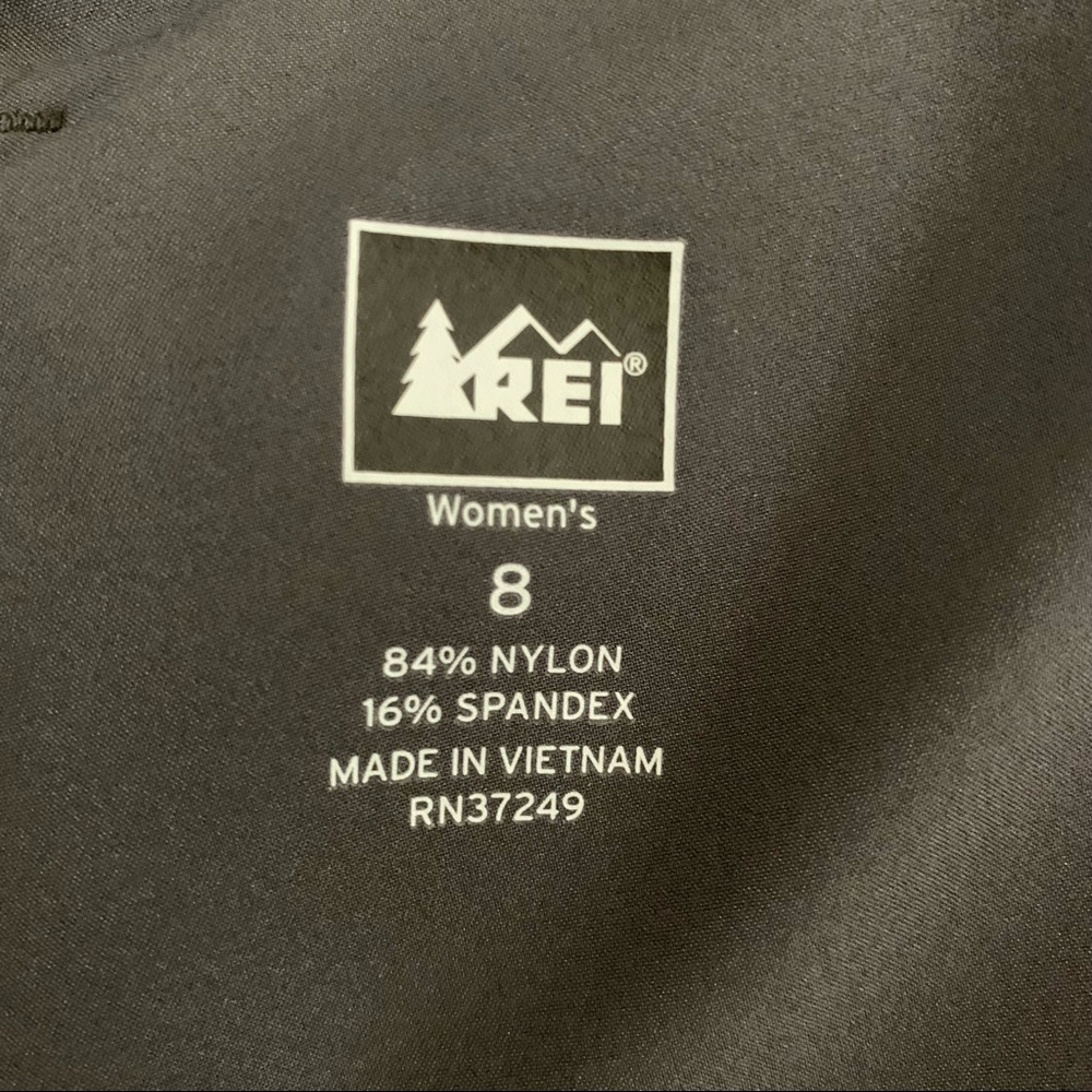 REI Northway Skort Skirt Stretch Asphalt Grey Hiking Activewear Travel Quick Dry - Picture 2 of 14